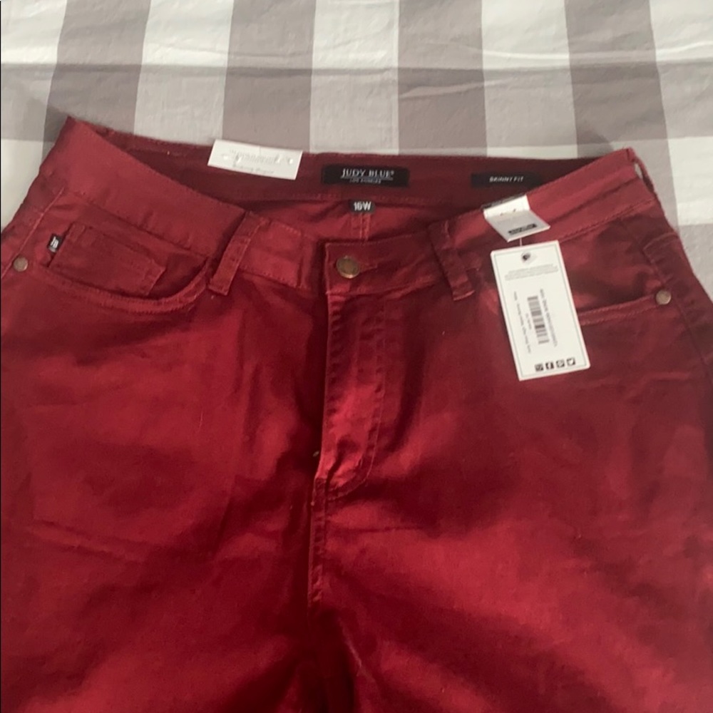 COPY - Judy blues wine colored jeans